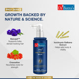 Dr Batra’s PRO+ Hair Fall Control Shampoo 350ml + Hair Growth Serum 30ml | Complete Hair Regrowth Solution | Doctor-Backed Hair Fall Control | Anti Hair Fall Kit for men & women