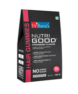 Dr Batra’s Nutrigood Hair Growth Gummies with Biotin – Supports Strong, Thick & Healthy Hair – Vegetarian Multivitamin Hair Supplement for Men & Women – 30 Gummies Pack