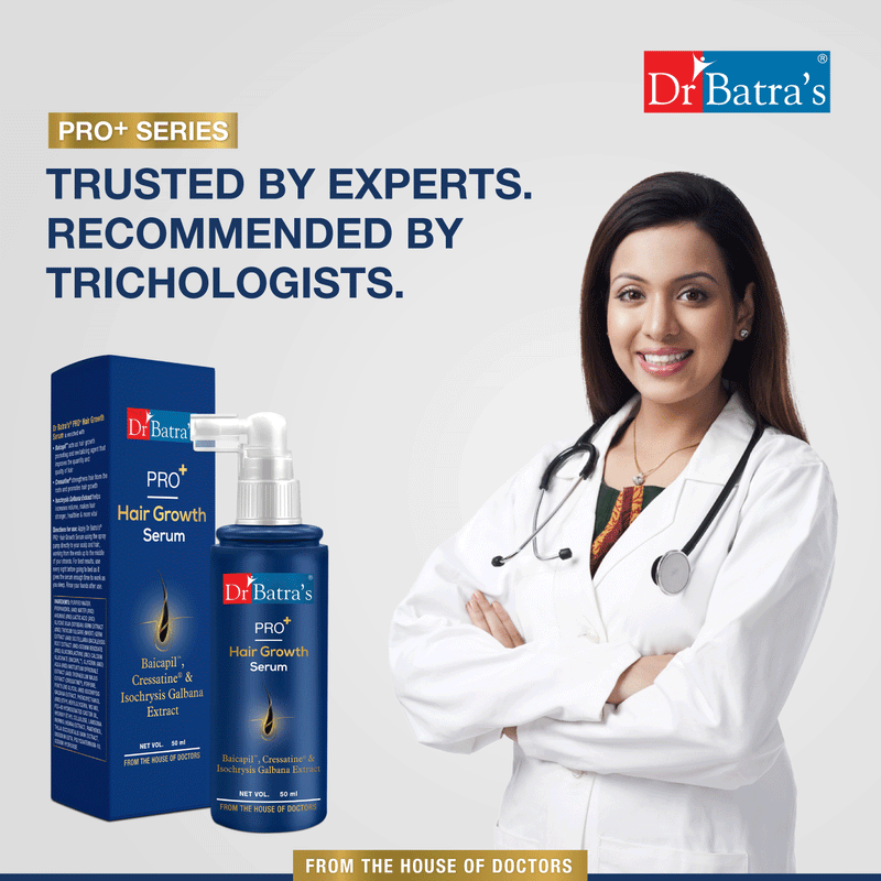 Dr Batra's Pro+ Hair Growth Serum 50 gm, Natural Serum