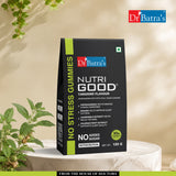 Dr Batra’s NutriGood No Stress Gummies (30 pcs) | Supports Relaxation & Mental Wellness | Fortified with Ashwagandha, Brahmi & Chamomile | Reduces Stress & Anxiety | Promotes Calmness, Focus & Overall Wellbeing