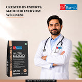 Dr Batra’s Nutrigood Skin Gummies – Collagen Boosting with Glutathione, Vitamin C & Hyaluronic Acid for Wrinkle-Free, Radiant & Youthful Skin | Strawberry Flavour | 30 Chewable Gummies