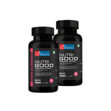 Dr Batra's Nutrigood Biotin Hair Gummies for Strong & Healthy Hair with Grape Seed Extract, Vitamins & Zinc for Nourishment & Protection - Pack of 30 Gummies - Dr Batra's