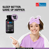 Dr Batra's Nutrigood Melatonin Sleep Gummies for Falling Asleep Faster | Fortified with with L - Theanine & Chamomile to Ease Anxiety & Wake Up Fresh - Pack of 30 Gummies - Dr Batra's