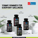 Dr Batra's Nutrigood No stress Gummies for Relaxation & Mental Wellness | Fortified with Ashwagandha, Brahmi & Chamomile for Stress Relief - 30 nos - Dr Batra's