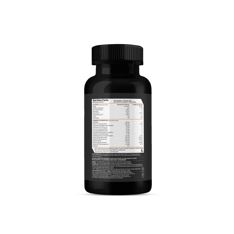 Dr Batra's Nutrigood Skin Gummies for Wrinkle - Free Ageless Skin | Pack of 30 Gummies - Dr Batra's