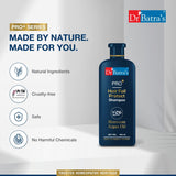 Dr Batra's PRO+ Hair Fall Protect Shampoo | Sulphate Free Shampoo | Moroccan Argan Oil Shampoo for Men & Women - Dr Batra's