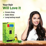 Herbal Hair Color Cream for Men and Women - Available in Black and Brown- In Pack of 2