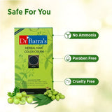 Herbal Hair Color Cream for Men and Women - Available in Black and Brown- In Pack of 2