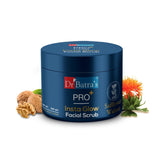 PRO+ Insta Glow Facial Scrub with Safflower, Walnut & Kaolin - Dr Batra's