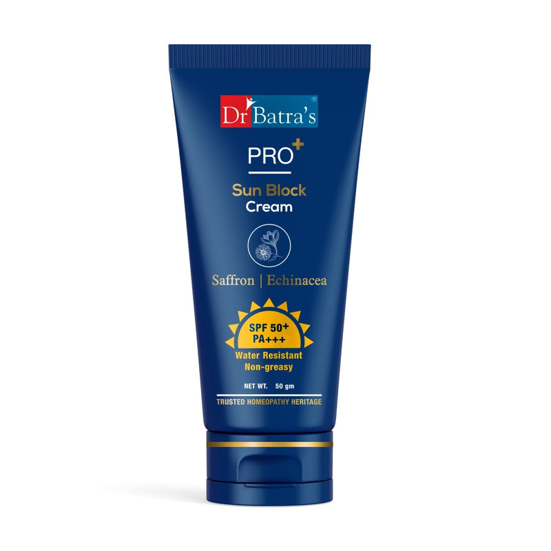 PRO+ Sun Block Cream - Sunscreen SPF 50+ PA+++ - Dr Batra's