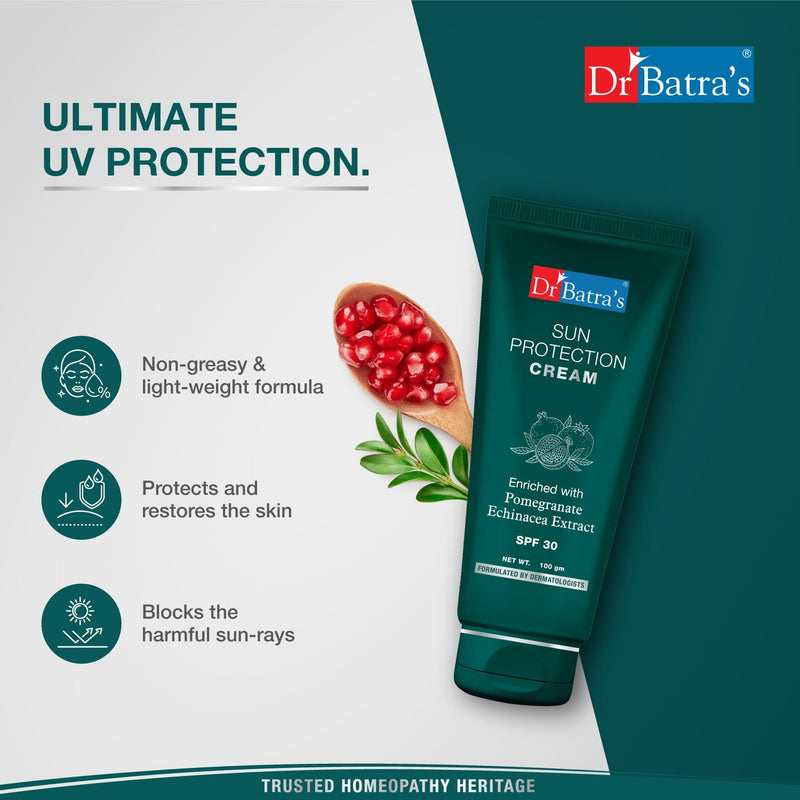 Sun Protection Cream - SPF 30 Sunscreen - Dr Batra's