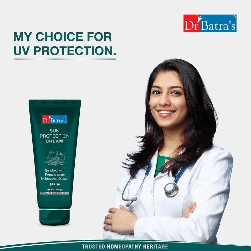 Sun Protection Cream - SPF 30 Sunscreen - Dr Batra's