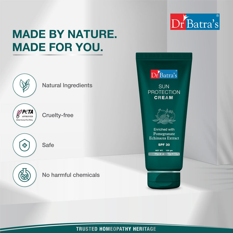 Sun Protection Cream - SPF 30 Sunscreen - Dr Batra's