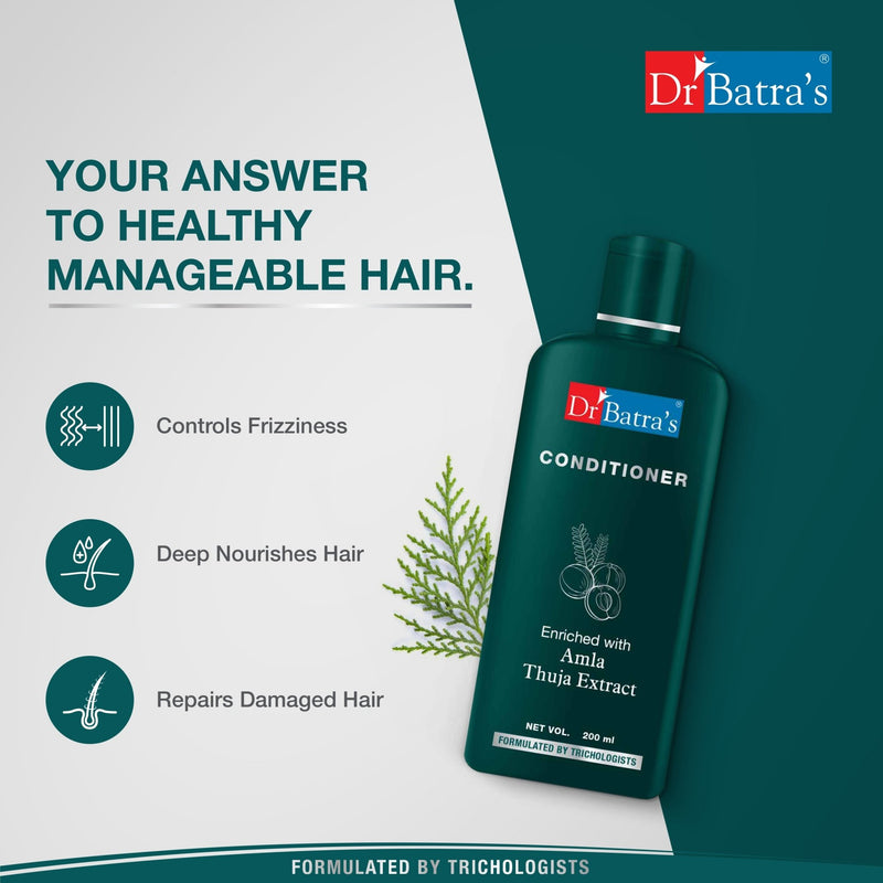 Dr Batra's Conditioner Enriched With Amla & Enriched With Thuja - Dr Batra's