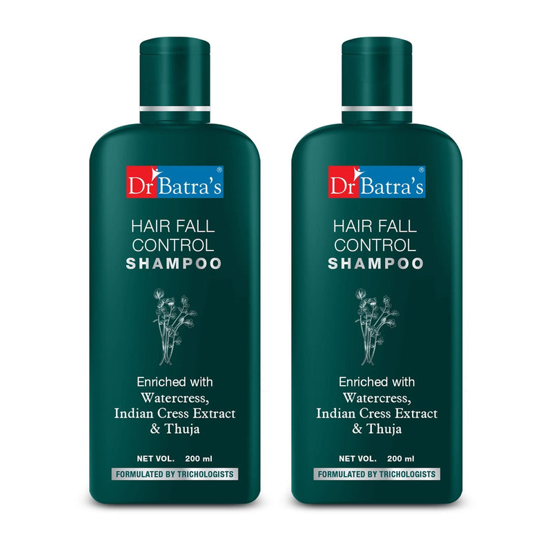 Dr Batra’s Hair Fall Control Shampoo with Natural Ingredients for Men & Women - Dr Batra's
