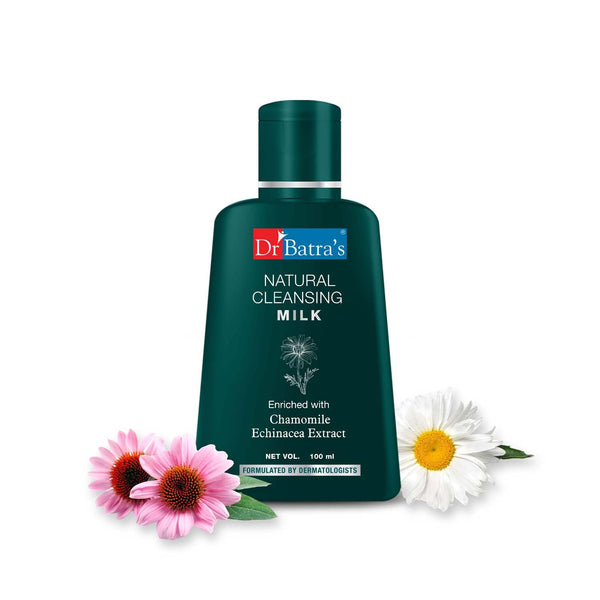 Dr Batra's Natural Cleansing Milk Enriched With Echinacea & Chamomile - Dr Batra's