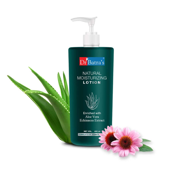 Dr Batra's Natural Moisturizing Lotion Enriched With Echinacea & Aloe vera - Dr Batra's