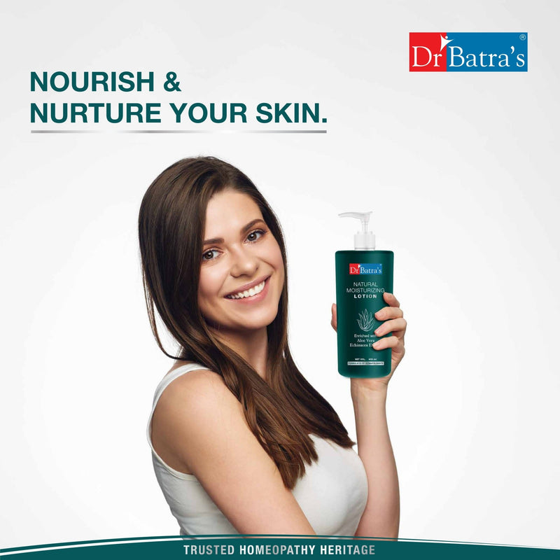 Dr Batra's Natural Moisturizing Lotion Enriched With Echinacea & Aloe vera - Dr Batra's