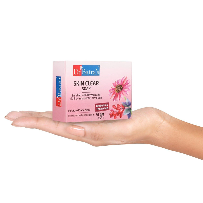 Dr Batra's Skin Clear Soap 75 gm (Pack of 2) - Dr Batra's