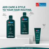 Hair Gel | Strong Hold, High Shine | For Short to Medium Hair - Dr Batra's