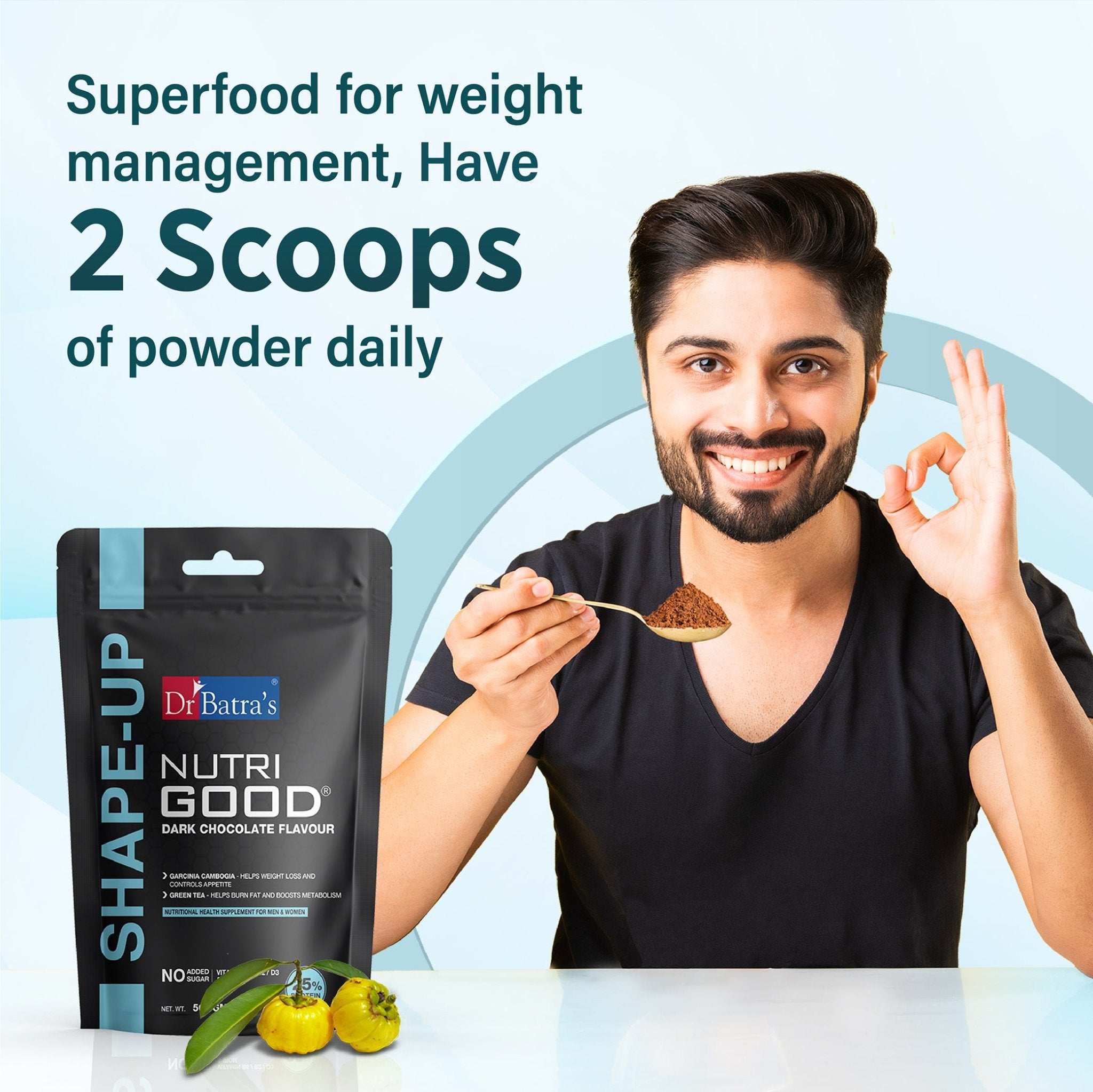 Nutrigood Shape-Up - Protein Powder For Weight Management - 500 GMS – Dr Batra's