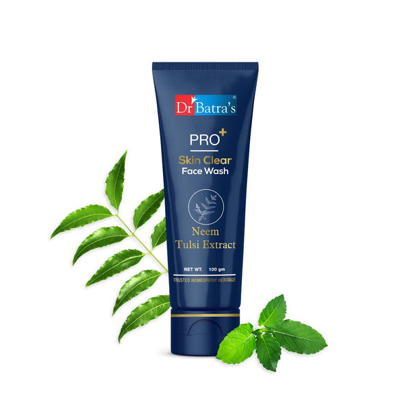 PRO+ Skin Clear Facewash with Neem & Tulsi Extracts - Dr Batra's - Dr Batra's