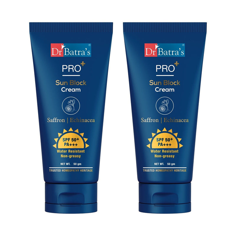 PRO+ Sun Block Cream - Sunscreen SPF 50+ PA+++ - Dr Batra's