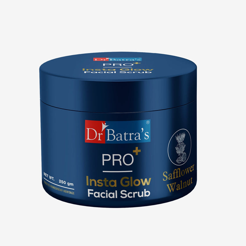 PRO+Instant Glow Face Wash and Insta Glow Facial Scrub - Dr Batra's