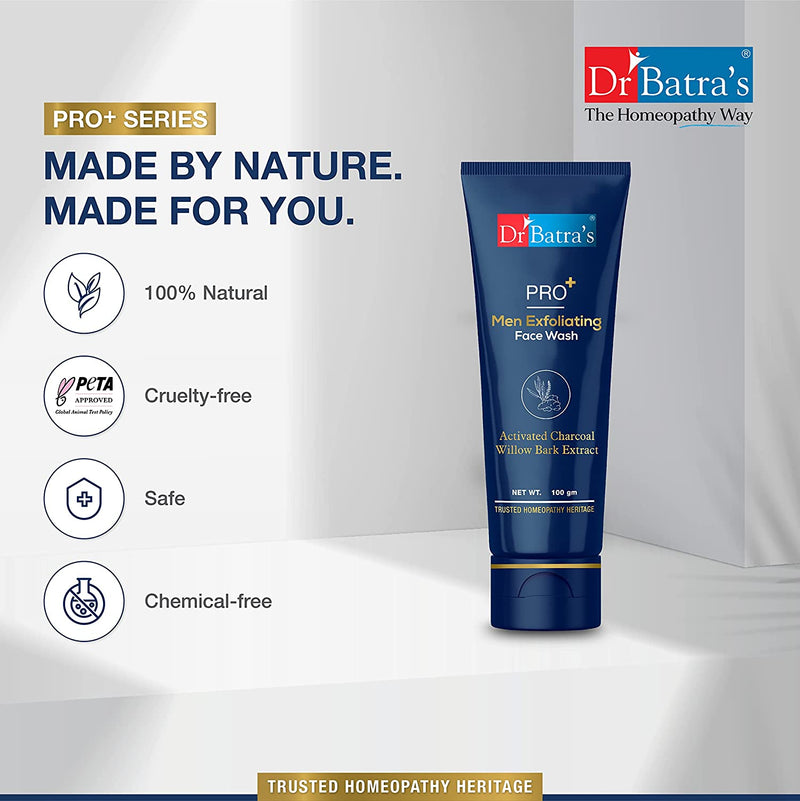 PRO+Men Exfoliating Face Wash - Dr Batra's - Dr Batra's